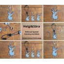 Hirv Faline  metallketiga