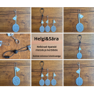 Sulgpalli reket ja palliga metallketiga