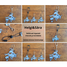 Nõid kassi ja laternaga metallketiga