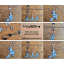 Nõid luuaga metallketiga