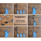 Jänes porgandiga metallketiga